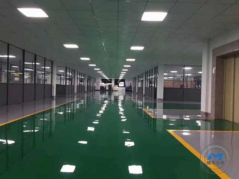 科技設備企業(yè)廠房車間裝修設計生產區(qū)