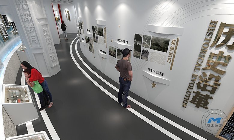 黨建主題企業(yè)展館展廳裝修設(shè)計(jì)歷史沿革