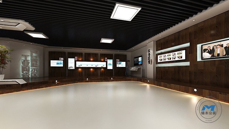 陶瓷材料企業(yè)展廳裝修設計工業(yè)陶瓷