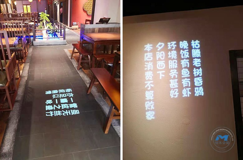 特色湘菜館餐廳裝修設(shè)計過道效果圖