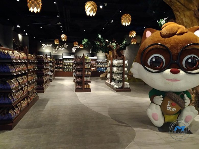 連鎖零售品牌門店裝修設(shè)計(jì)吉祥物