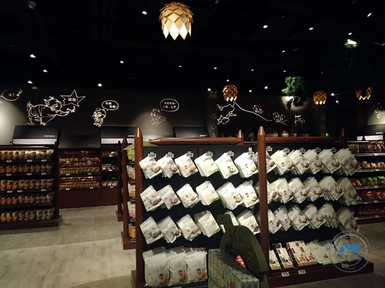連鎖零售品牌門店裝修設(shè)計(jì)食品貨架陳列