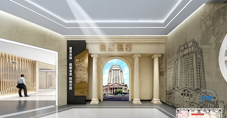 企事業(yè)單位展廳設(shè)計(jì)效果歷程
