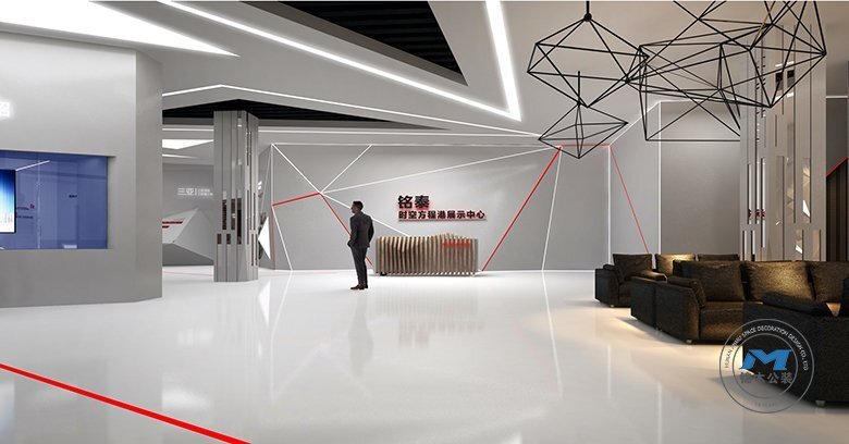 企業(yè)展示中心裝修設(shè)計(jì)效果展示大廳
