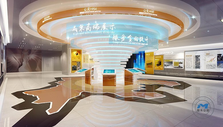 企事業(yè)局展廳裝修設(shè)計(jì)效果歷程展示